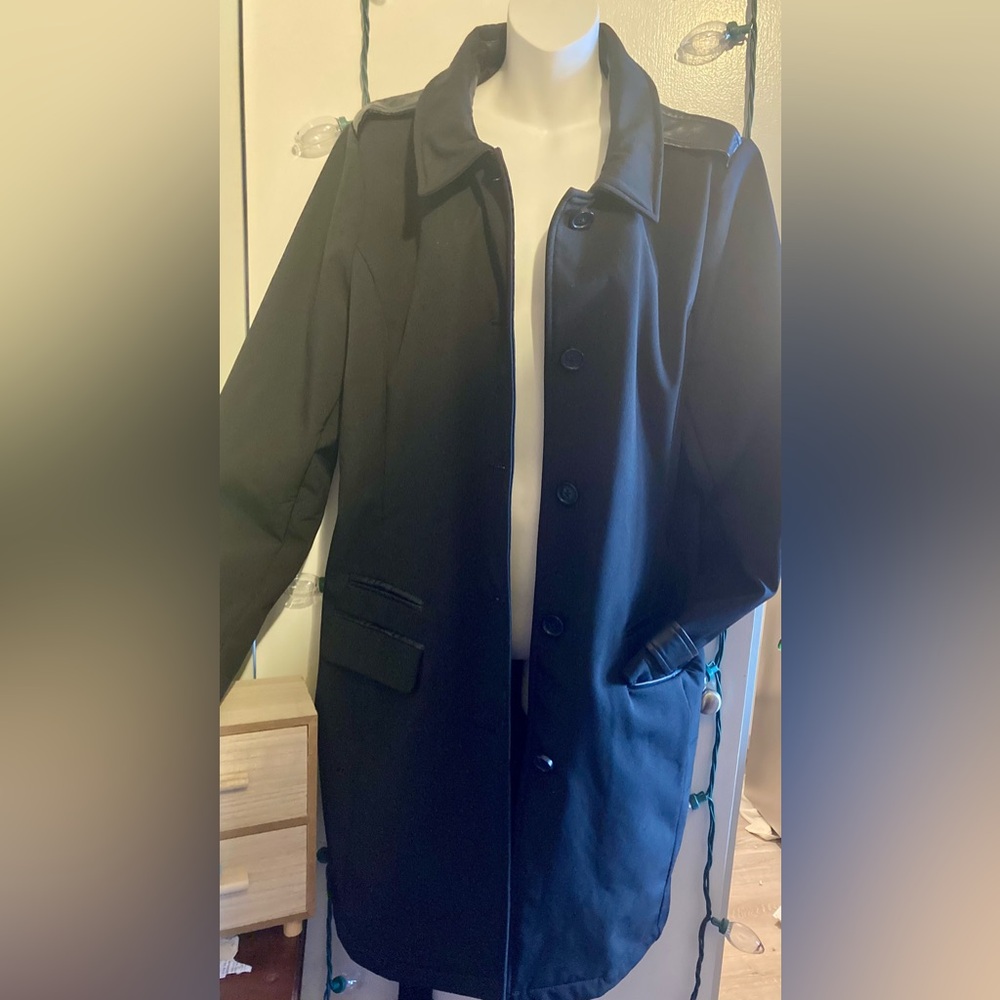 RW&CO. Black Raincoat